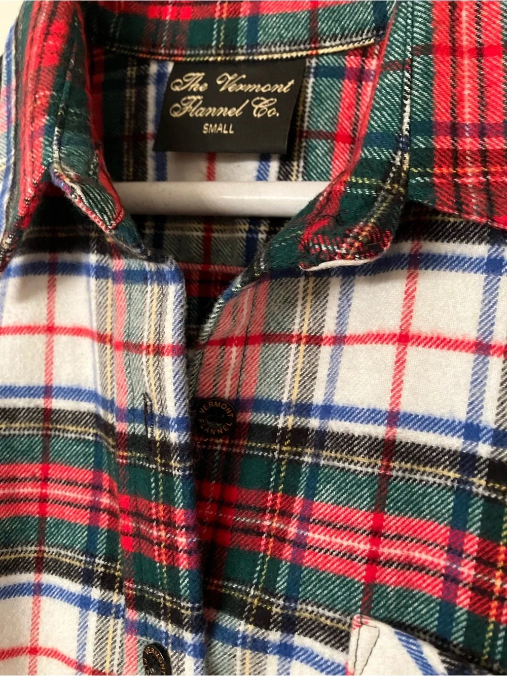 Vermont Flannel Company Plaid Shirt